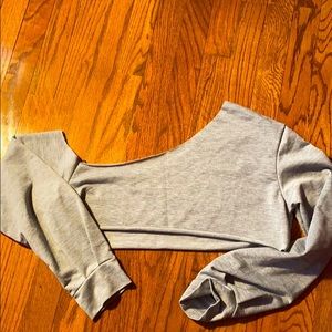 Off shoulder Crop Top